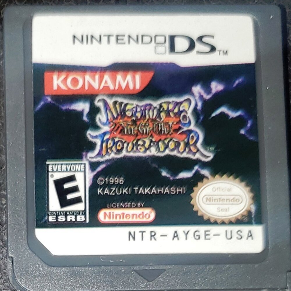 Yu-Gi-Oh Nightmare Troubadour DS Video Game Nintendo DS